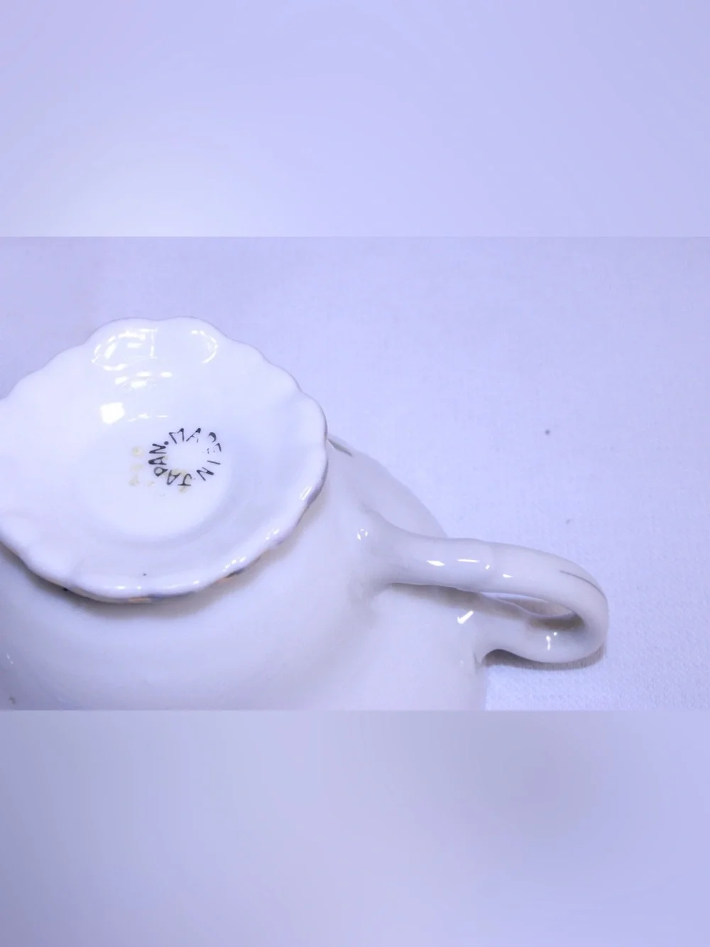 Vintage Royal Sealy China Moss Rose Teacup and Saucer Set